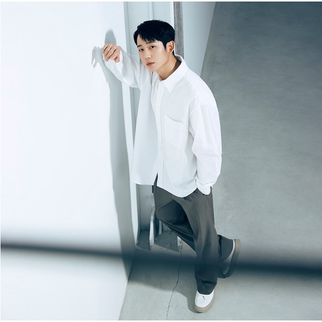 Quần âu Mindbrigde form Wide one-chin slacks MWPT 0104 cạp liền