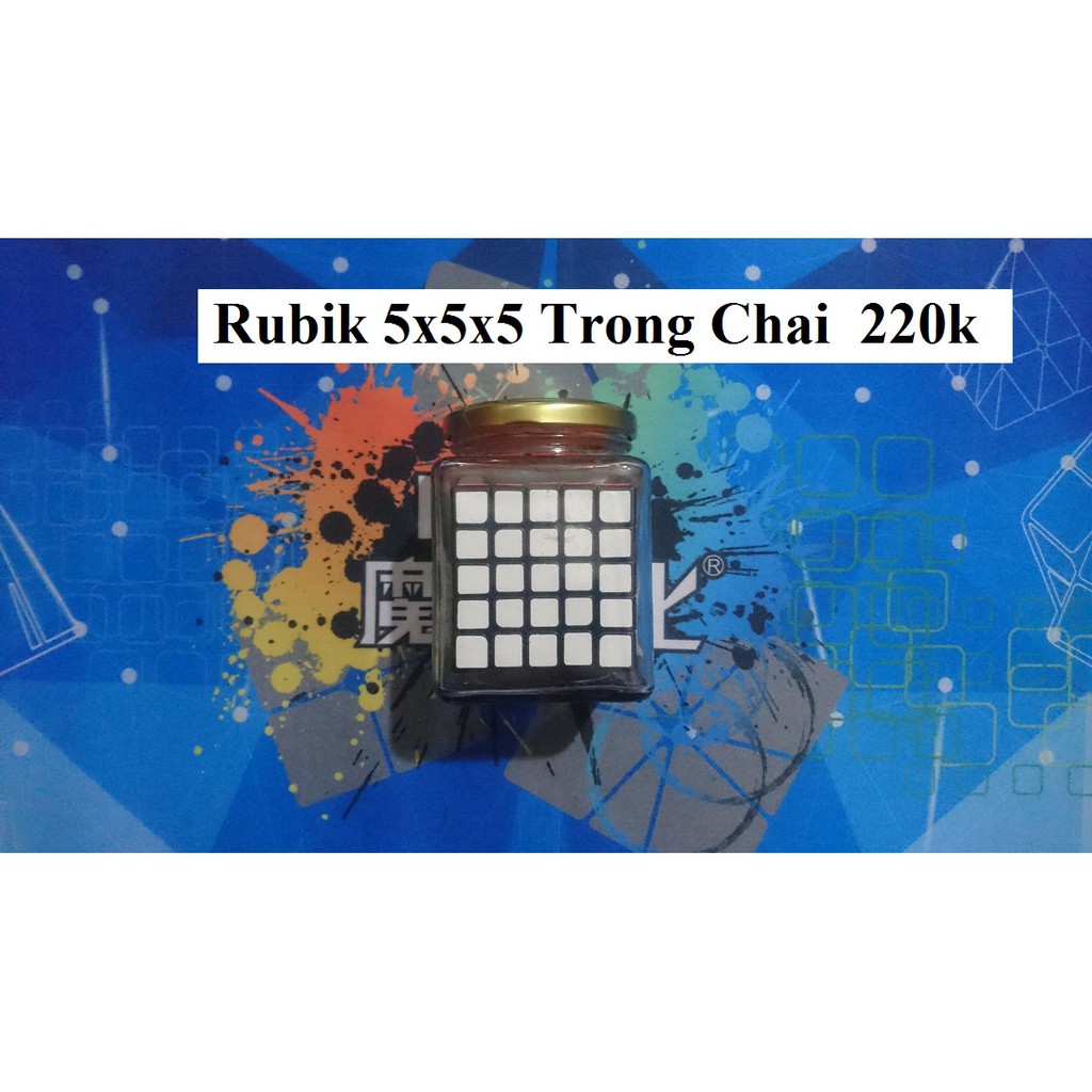 Rubik 5x5x5 Trong chai