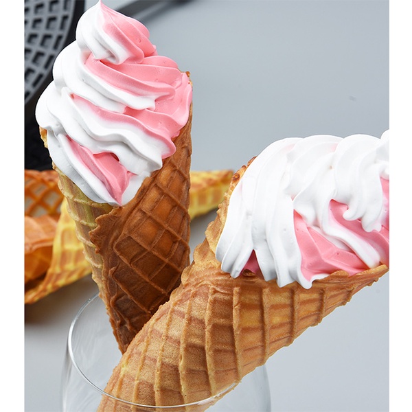 Khuôn Làm Bánh Kẹp Tàn Ong Chống Dính Loại 1 Bánh Nướng Waffle Ăn Kem Thơm Ngon