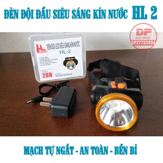  ĐÈN PIN ĐỘI ĐẦU LED KÍN NƯỚC SIÊU SÁNG – HL2 – HÀNG TỐT