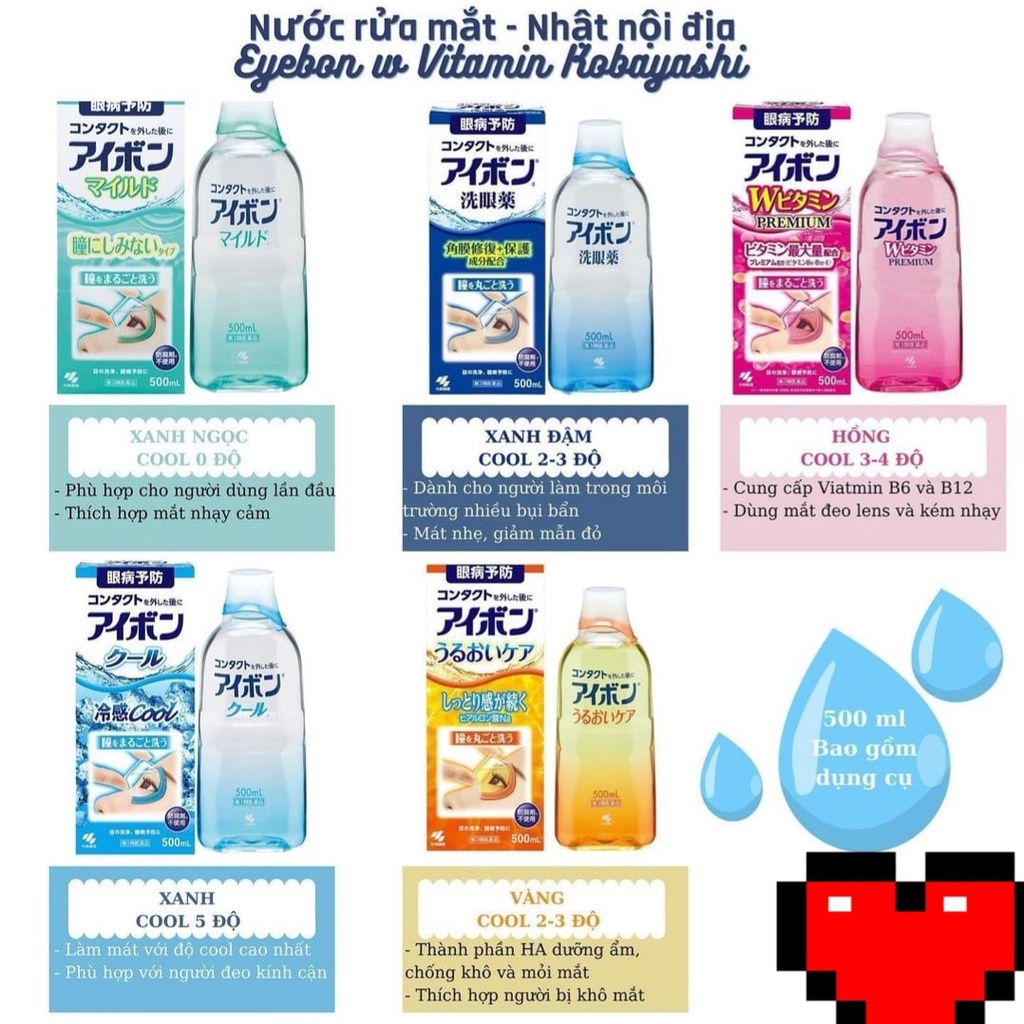 nước rửa mắt 500ml