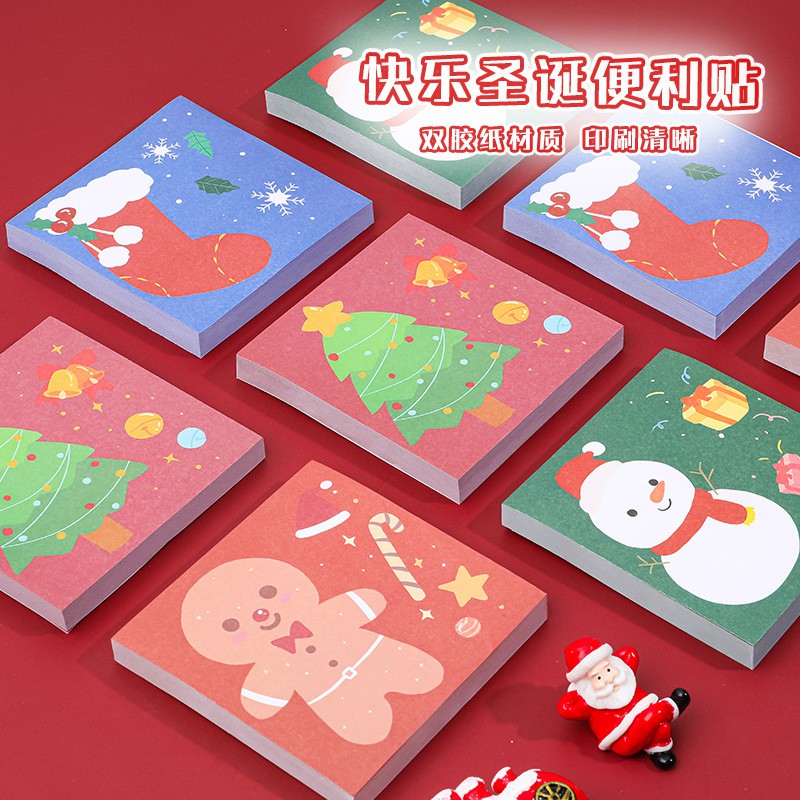 Note ghi chú Noel 8x8cm 50 tờ nguồn hàng buôn sỉ