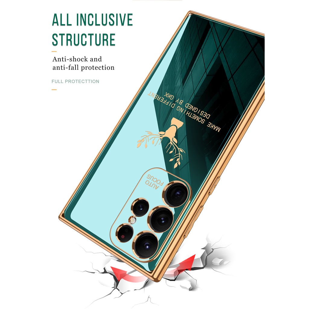 Ốp Lưng Mềm Bảo Vệ Cao Cấp Cho Samsung Galaxy S22 Ultra S22 Plus