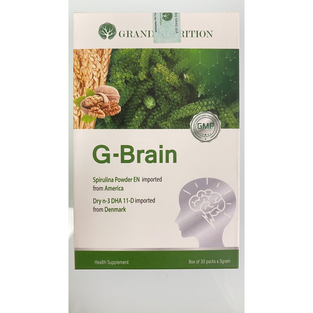 Cốm Trí Não G-Brain.Giúp Bé Thông Minh,Phát Triển Toàn Diện Não Bộ.Tập Trung Hơn