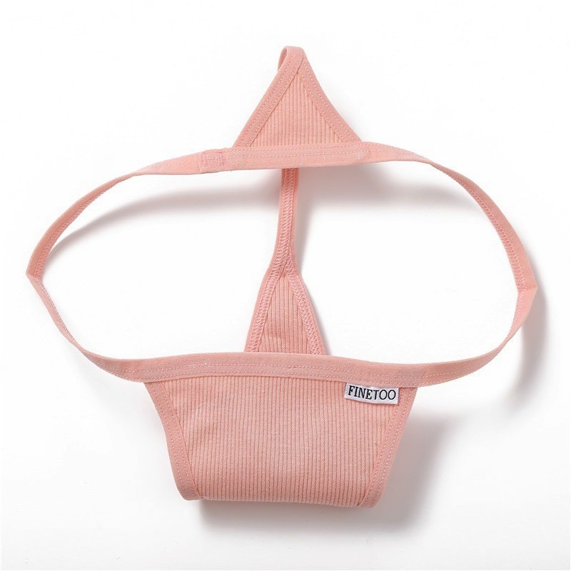 Quần Lót Nữ Lọt Khe ❤️FREESHIP❤️ Quần Lót Cotton Lọt khe hai mảnh gân tăm siêu quyến rũ gợi cảm mã N234 | BigBuy360 - bigbuy360.vn