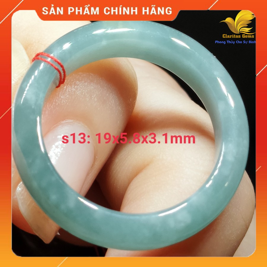 [ẢNH THẬT] PHONG THUY NHẪN NGOC NI 19MM CAM_THACH_ JADEITE LOẠI A KHONG_XU_LY (09-16)