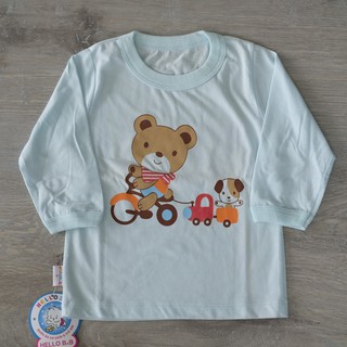 [Nhiều màu] AL0480 Áo dài tay cotton Hello B&B - Hello BB