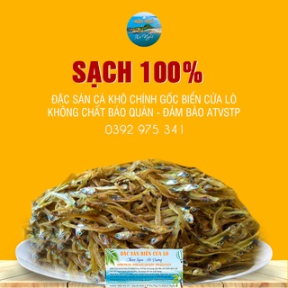 Cá Cơm khô tươi ngon đặc sản từ vùng biển Cửa Lò ăn ngon cơm bổ dưỡng không chất bảo quản (500g)