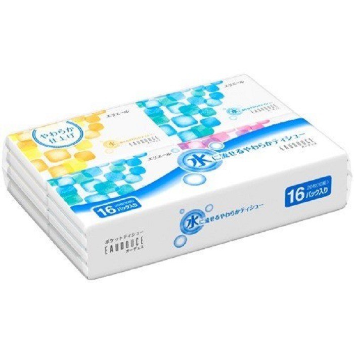 Set 16 gói khăn giấy bỏ túi Hàng Nhật