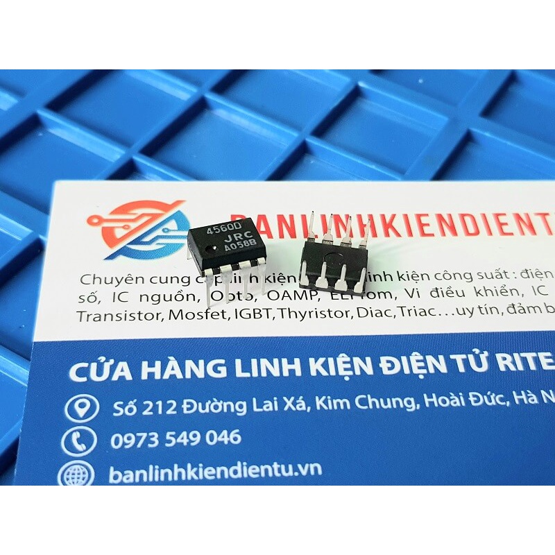 [ Combo 4 chiếc ] 4560D JRC DIP-8 IC