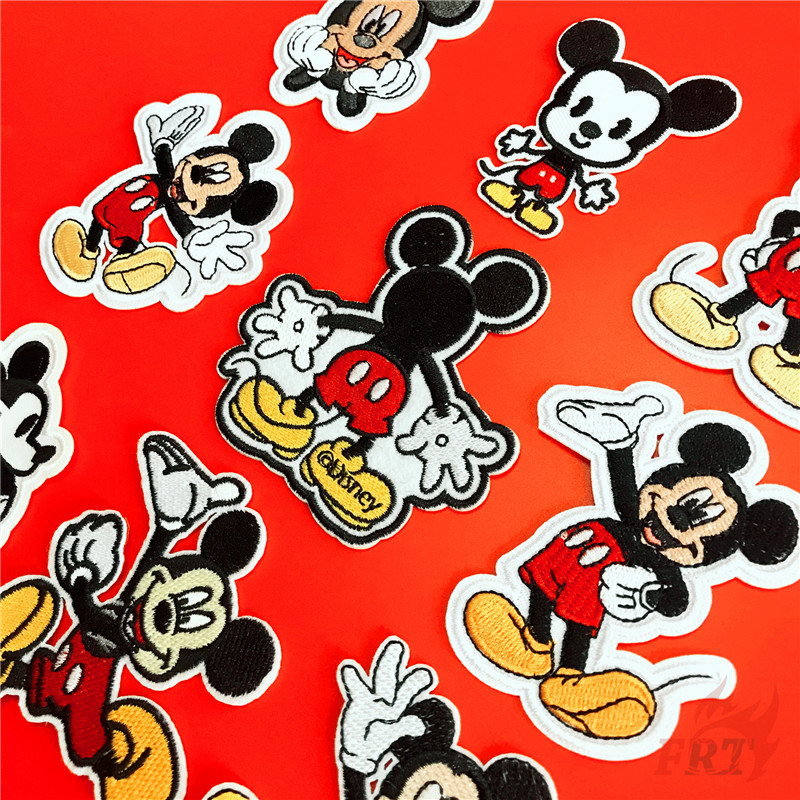 Miếng Vá Ủi Quần Áo Hoạ Tiết Chuột Mickey Đáng Yêu