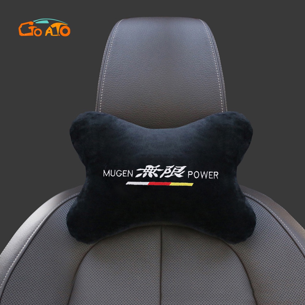 GTIOATO Mugen GốI TựA ĐầU Ô Tô TựA ĐầU Ô Tô GốI Xe Ô Tô GốI TựA ĐầU Oto GốI ĐầU Xe Ô Tô Phụ KiệN Xe HơI Trang Trí Oto Phụ KiệN BêN Trong Ô Tô Cho Honda City Brio Civic Jazz CRV HRV Accord