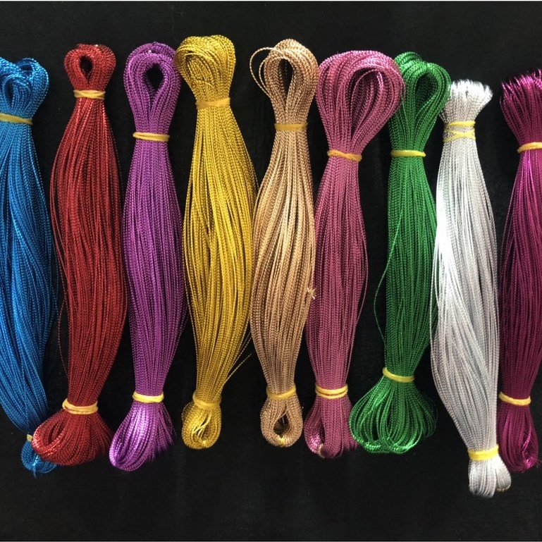 bó 90m Dây kim tuyến 1mm không co giãn