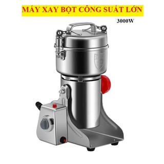 Máy Xay Bột Khô Đa Năng công suất lớn 3000W Siêu Mịn -INOX 304, động cơ mạnh mẽ