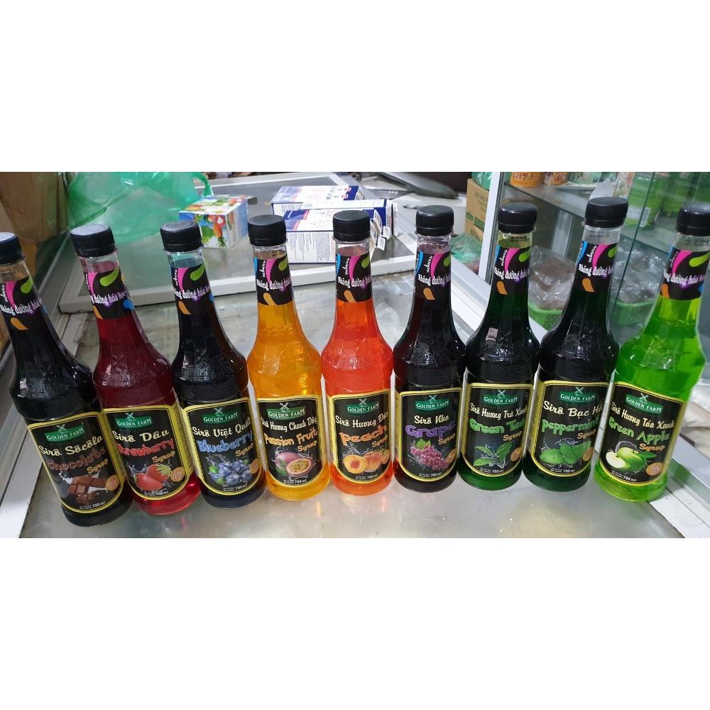 Syrup Lựu MAMAROSA Golden Farm - 700ml  - SP010276 - Nguyên liệu pha chế trà sữa HIỆP PHÁT