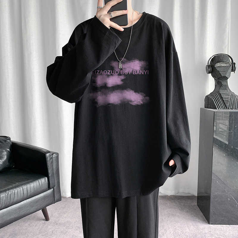 Áo Thun Tay Dài Phong Cách Hàn Quốc Dành Cho Nam (M-5Xl)