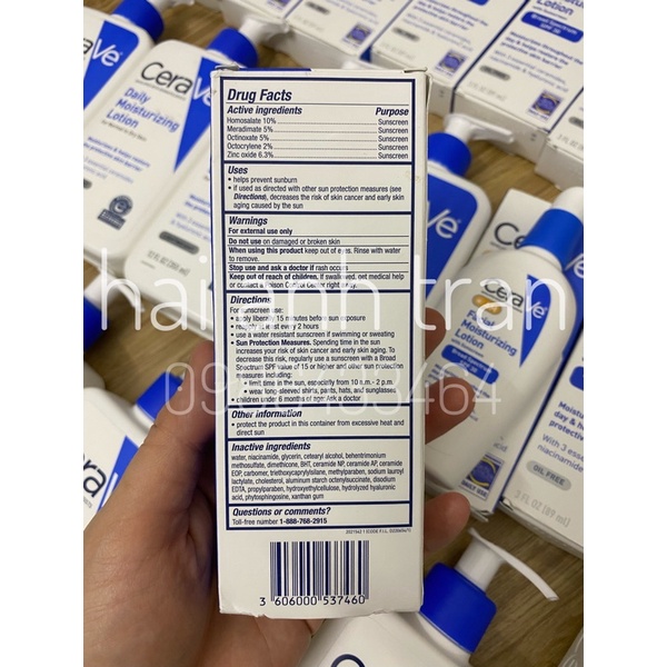 Lotion Dưỡng CeraVe AM Facial Moisturizing AM