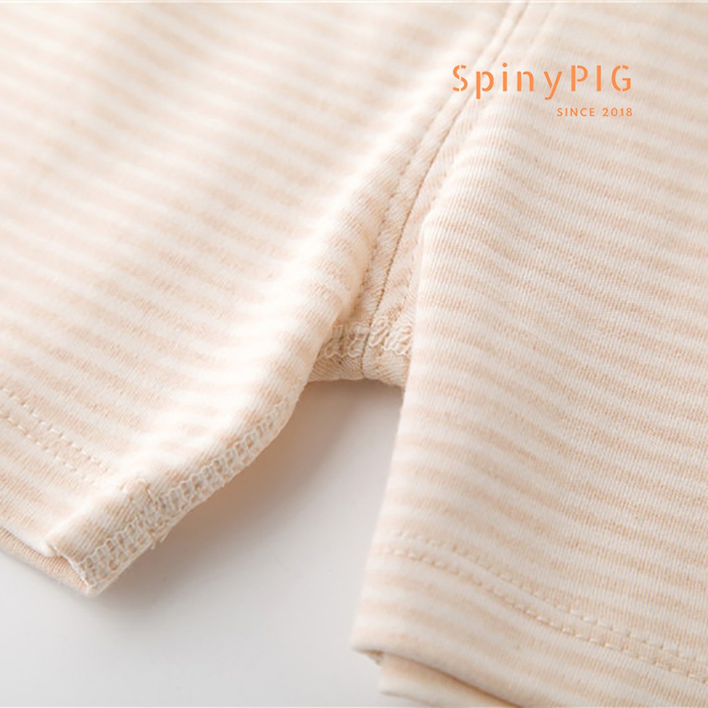 Quần sơ sinh mùa hè 0-1 tuổi 100% cotton hữu cơ tự nhiên không chất tẩy nhuộm