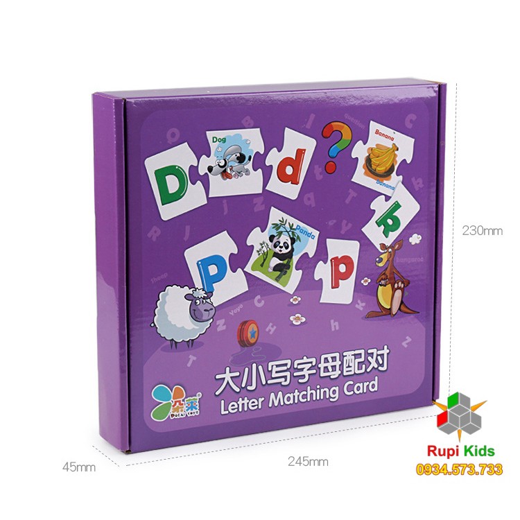 ❤️ Bảng chữ cái ❤️ Alphabet tiếng Anh - Ghép hình động vật