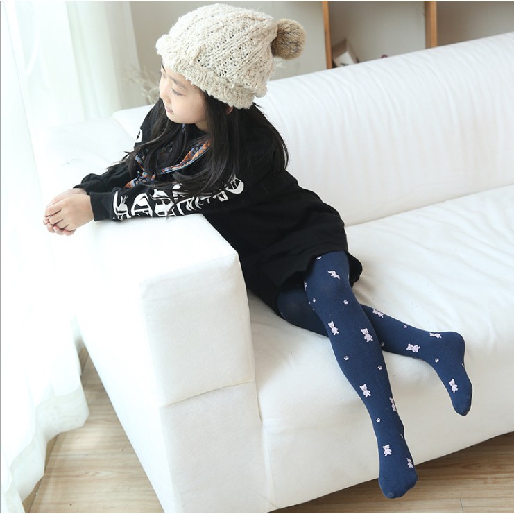 Quần tất bé gái size đại