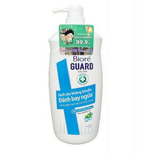Sữa tắm Biore Guard bạc hà 800g