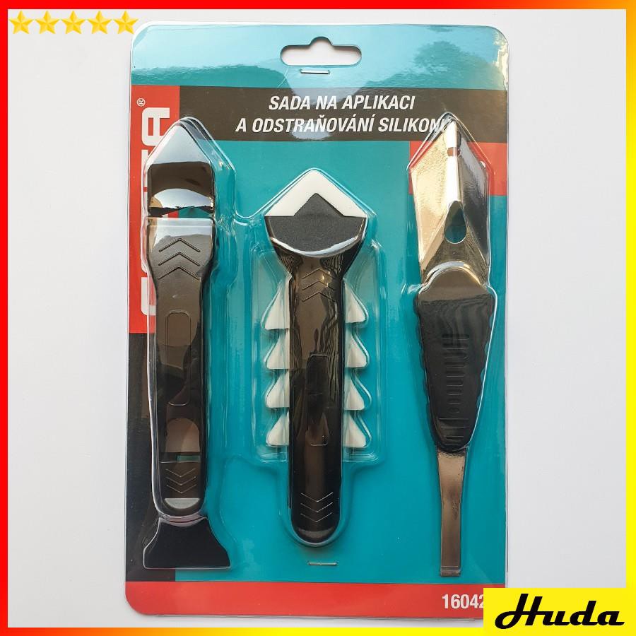 Bộ dụng cụ miết silicon làm mạch keo silicone 8 món - đồ làm mộc