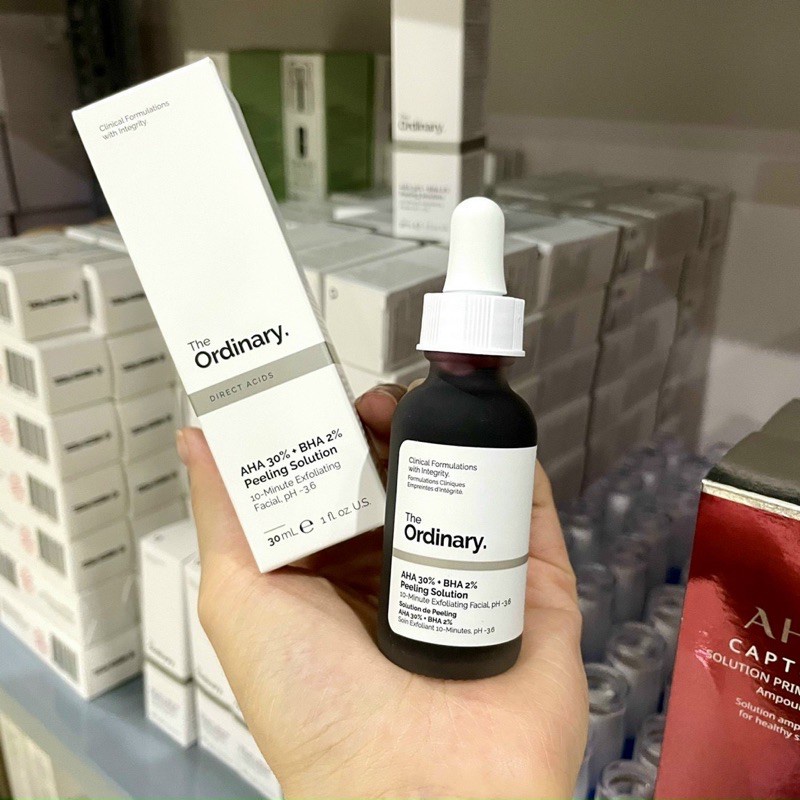 Tẩy tế bào chết hóa học The Ordinary AHA 30% + BHA 2% Peeling 30ml