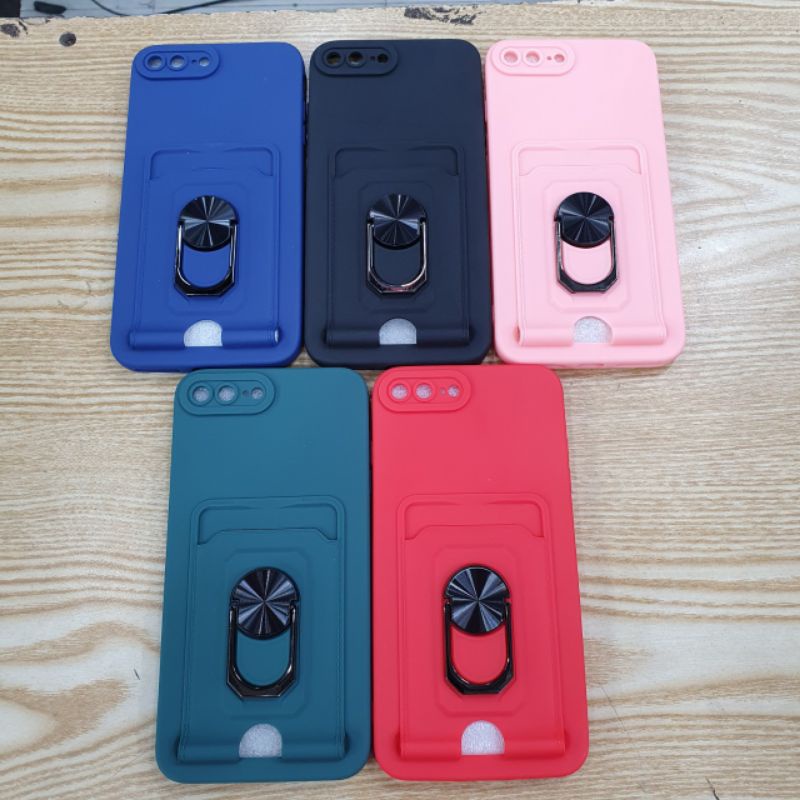 Ốp lưng iPhone 7plus/8plus, X/XS,XSMax,11 6.1,11promax, 12promax, 13promax dẻo màu có kèm iring có bảo vệ camera