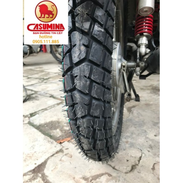 Lốp/vỏ 110/80-17 độ size lớn off road  Sau Exiter 135/150, trước GPX legend 200...