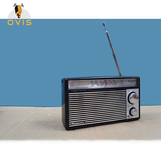 Đài radio chỉnh tay FM, MW, SW Panasonic RF-562DD