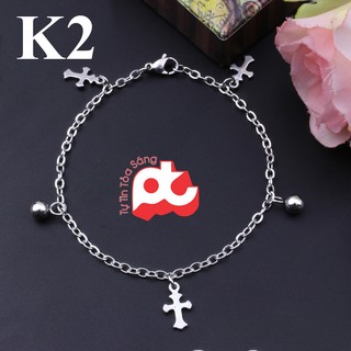 (combo 10 cái ) LẮC TAY / CHÂN INOX DỄ THƯƠNG