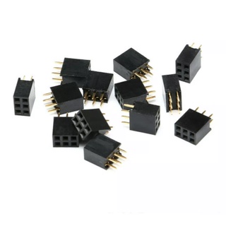 Jump cái đôi 2x3p 2.54mm chân thẳng