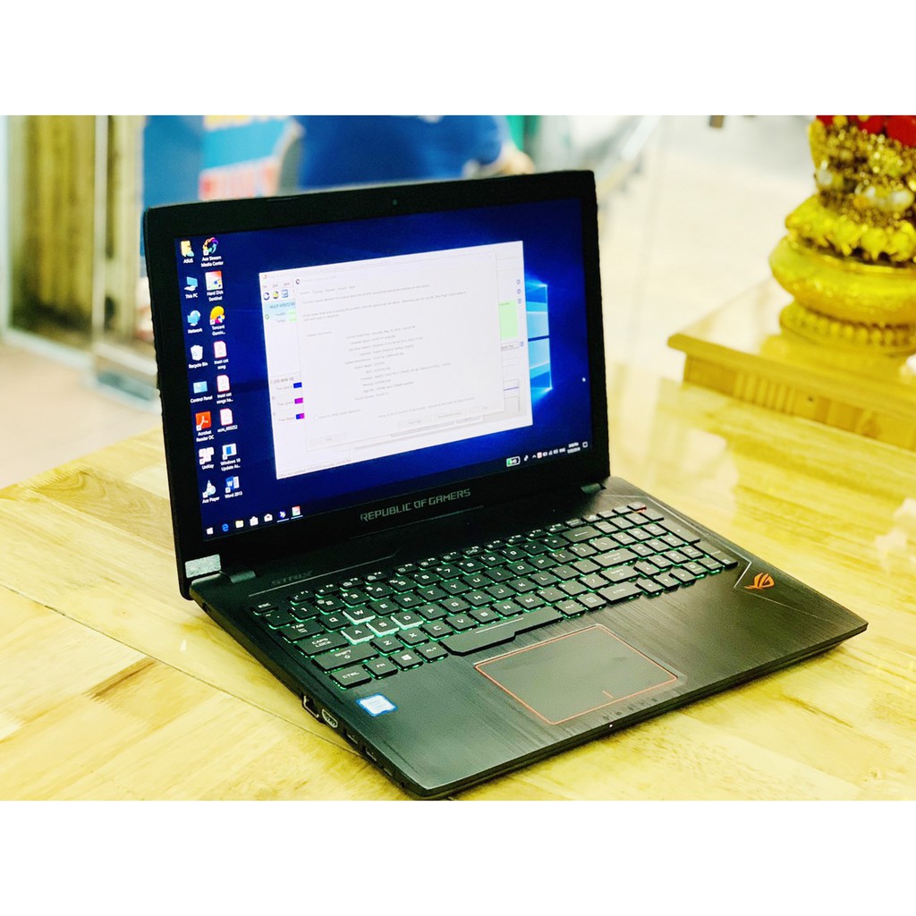 Laptop Asus Gaming GL553VD i7-7700HQ Ram 8G SSD 128G+HDD 1TB Vga Nvidia GTX 1050 15.6 inch | BigBuy360 - bigbuy360.vn