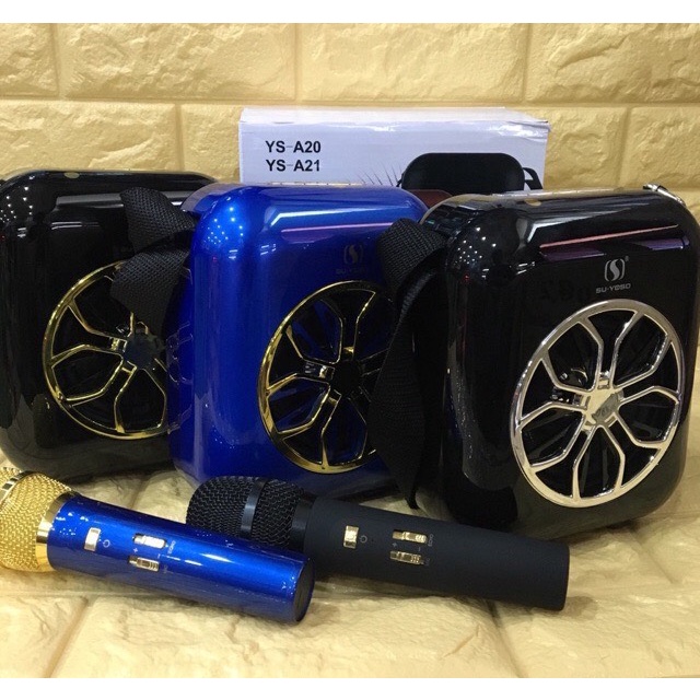 Loa Hát Karaoke Bluetooth mini YS-A20 Kèm 1 Mic Không hát cực hay bảo hành 6 tháng