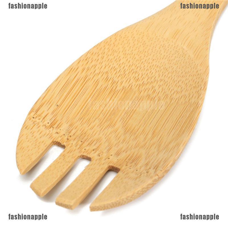 Bộ 6 Dụng Cụ Nấu Ăn Bằng Gỗ Tre Tự Nhiên Chất Lượng Cao