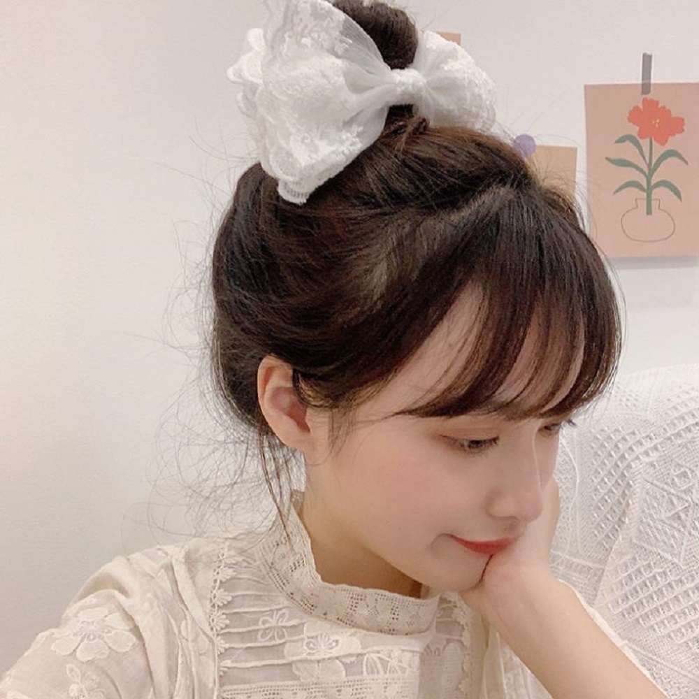 Kẹp Tóc Nơ Lớn Xinh Xắn Dành Cho Nữ