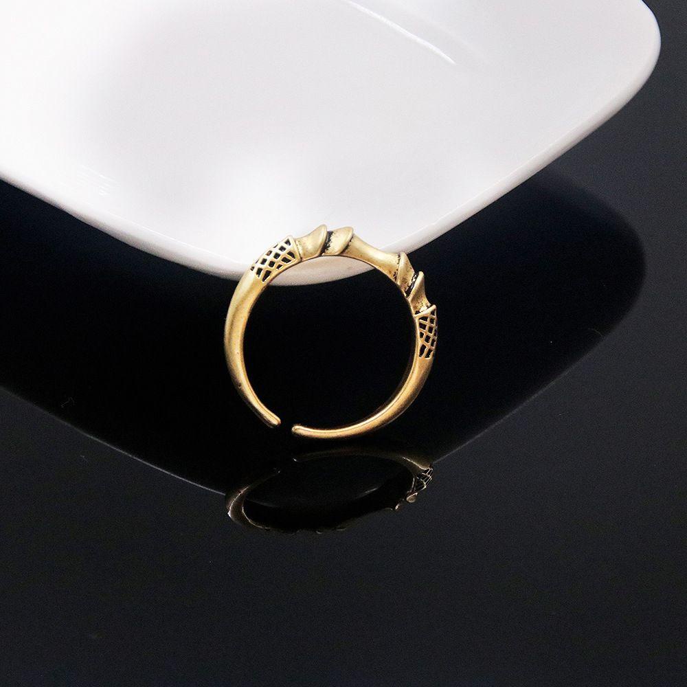 AUGUSTUS Elden Ring Vintage Dark Moon Whistle Steed Fashion Jewelry Melina Finger Rings