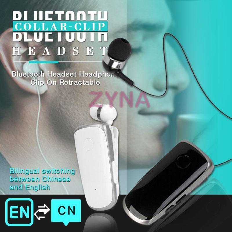 Tai Nghe Bluetooth Mini Dạng Kẹp Phong Cách Doanh Nhân Độc Đáo
