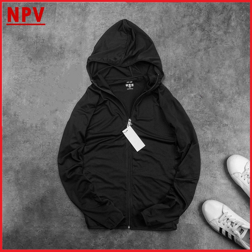 Áo chống nắng nam kim cương NPV, áo khoác nắng nam chất vải thông hơi có mũ | BigBuy360 - bigbuy360.vn