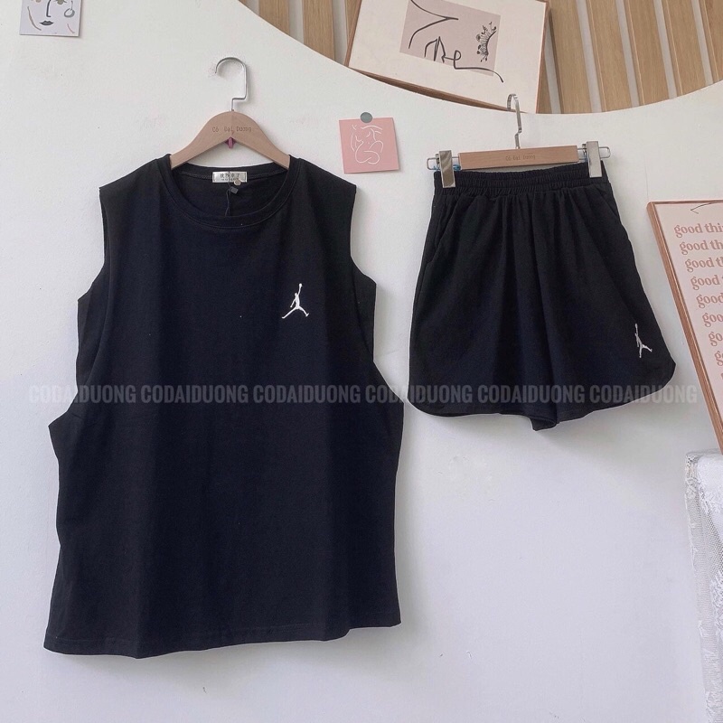 SÉT TANKTOP NGƯỜI BÓNG KÈM BRA COTTON