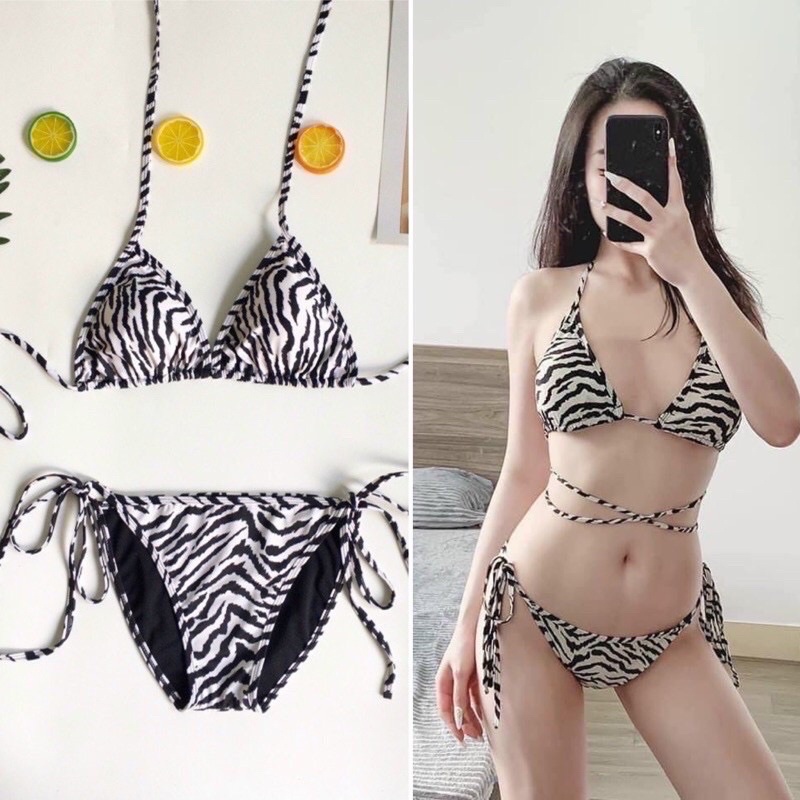 [Hàng Sẵn ] set bikini đồ bơi tam giác đơn giản | BigBuy360 - bigbuy360.vn