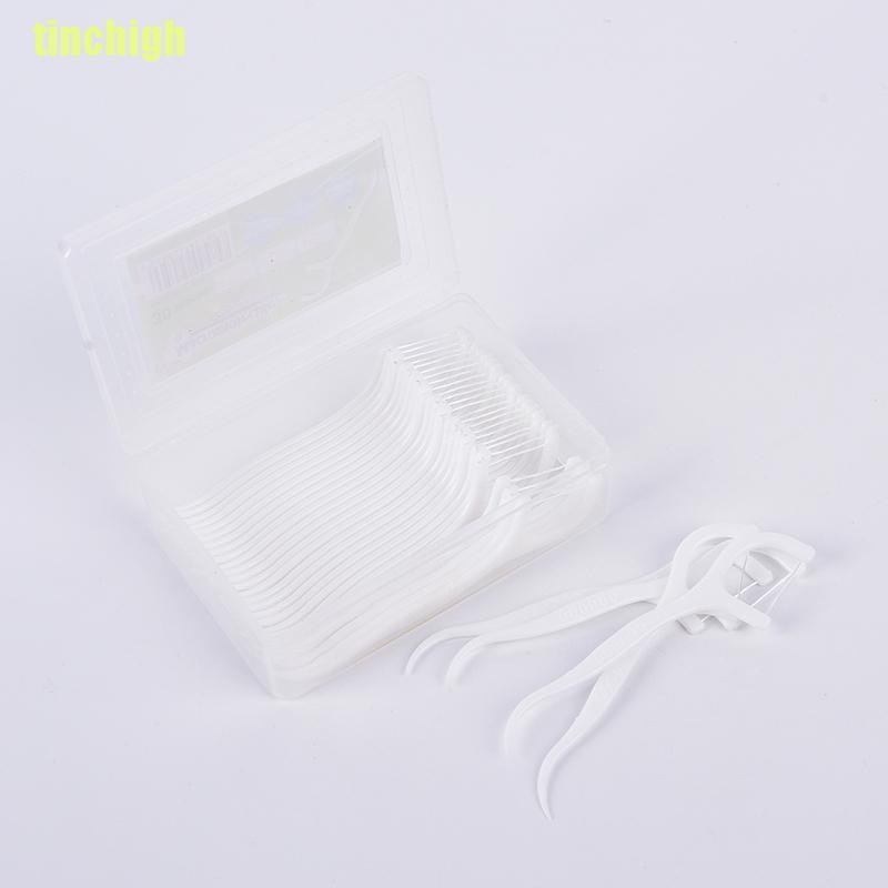 Hộp 30 Tăm Xỉa Răng Làm Sạch Tiện Dụng