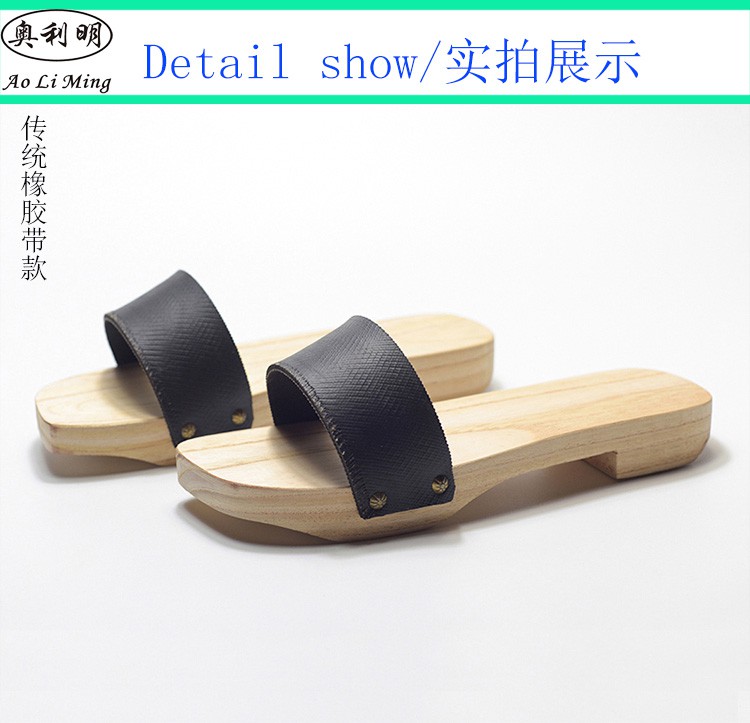 Guốc Gỗ Handmade Truyền Thống Dành Cho Nam