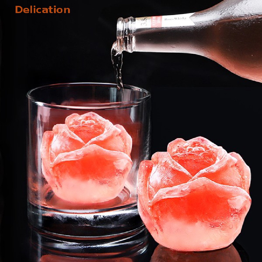 Khuôn Silicone Làm Kem / Sô Cô La Hình Gấu / Bông Hoa