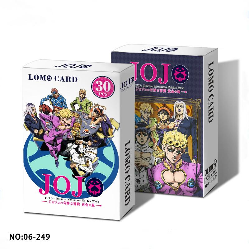 Set 30 Thẻ Hình Lomo Nhân Vật Anime JoJo's Bizarre Adventure
