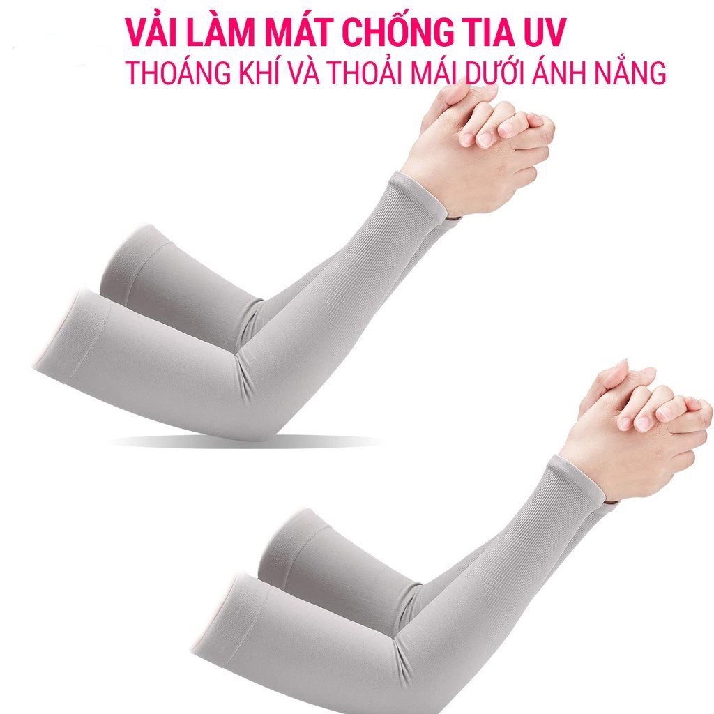Găng tay chống nắng nhập Hàn AQUA X vải cotton mát thấm hút mồ hôi (không xỏ ngón)
