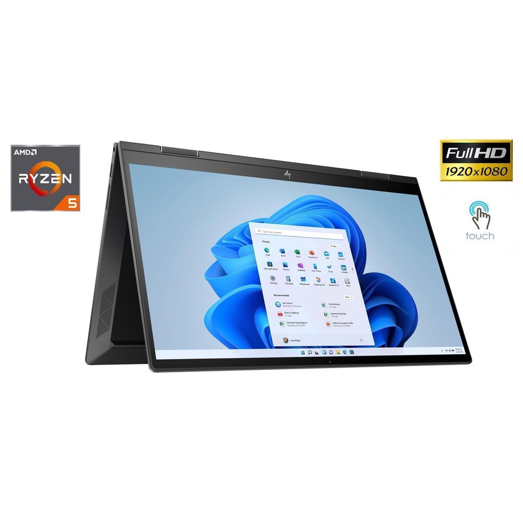 Laptop HP Envy x360 15-EY0013DX Ryzen 5-5625U, 8GB, 256GB SSD, 15,6" FHD TOUCH