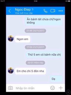 *** Bánh tét 3 màu