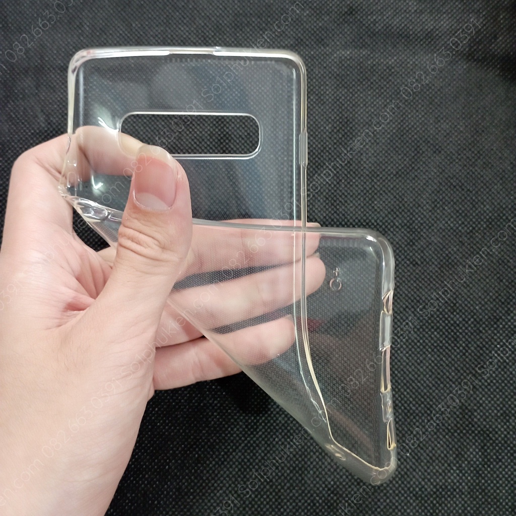 Ốp lưng Samsung S10 S10+(s10 plus) loại chống sốc và loại dẻo trong viền gồ bảo vệ cam bền đẹp