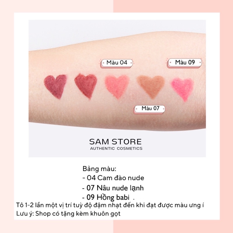 Chì khử viền môi, tạo dáng khuôn môi dễ dàng chuyên nghiệp tặng kèm khuôn gọt chì tiện lợi